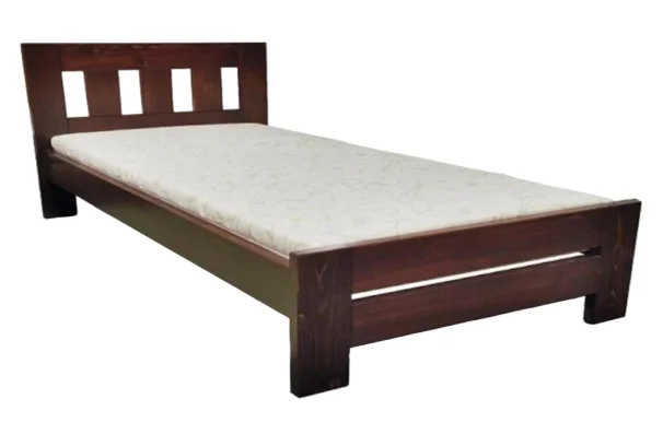Dřevěná vyvýšená postel Kuba - smrk