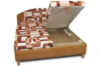 Polohovací manželská postel Vilma 200x160
