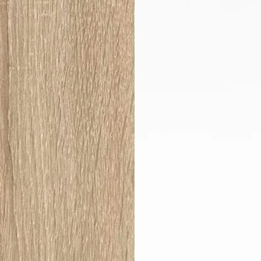 Šatní skříň Smart rohová, dub sonoma/bílá
