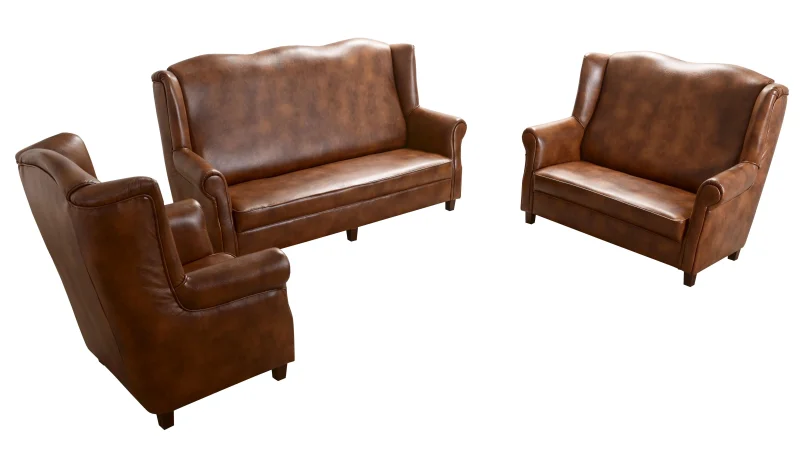 Kožená sedacia súprava AS LUX 3+2+1