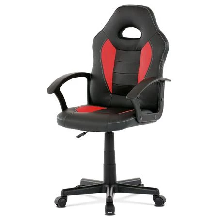 Kancelárska stolička čierno-červená