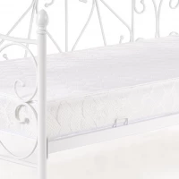 Kovová posteľ Marta Biela