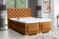 Kontinentální postel CARLINO boxspring s elektrickým polohováním 200x180