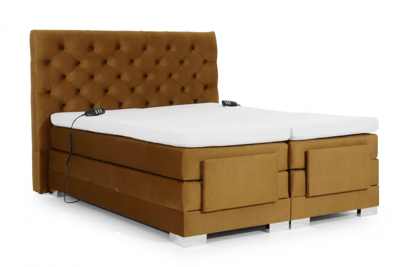 Kontinentálna posteľ CARLINO boxspring s elektrickým polohovaním 200x180