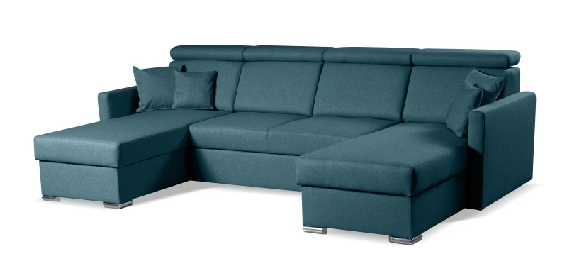 Sedací souprava Morrison mini U, tyrkysová (Tatum 277)