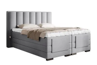 Kontinentální postel VENETA boxspring  s elektrickým polohováním 200X180, šedá (Sola 04)