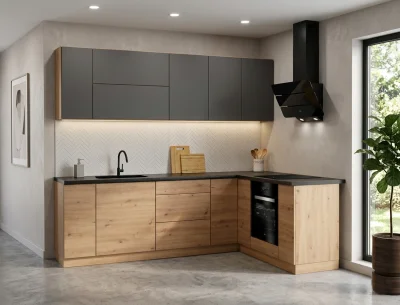 Rohová kuchyňská linka Langen 240x180cm