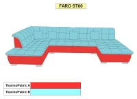 Sedací souprava Faro URS (ottmax ZS+2 ZF+ott)