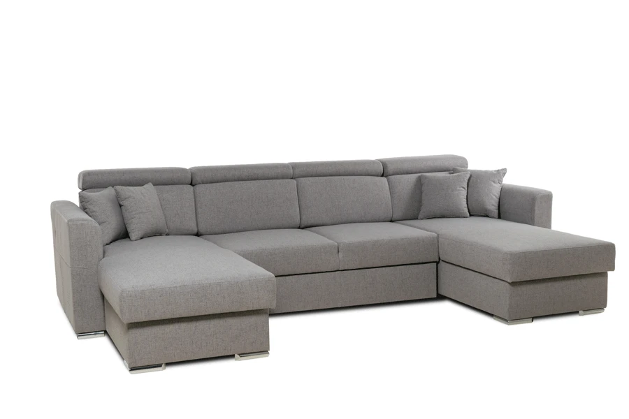 Sedací souprava Morrison (ott+2zf+ott), šedá (Cablo 14)