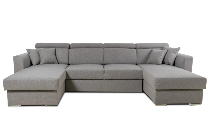 Sedací souprava Morrison (ott+2zf+ott), šedá (Cablo 14)