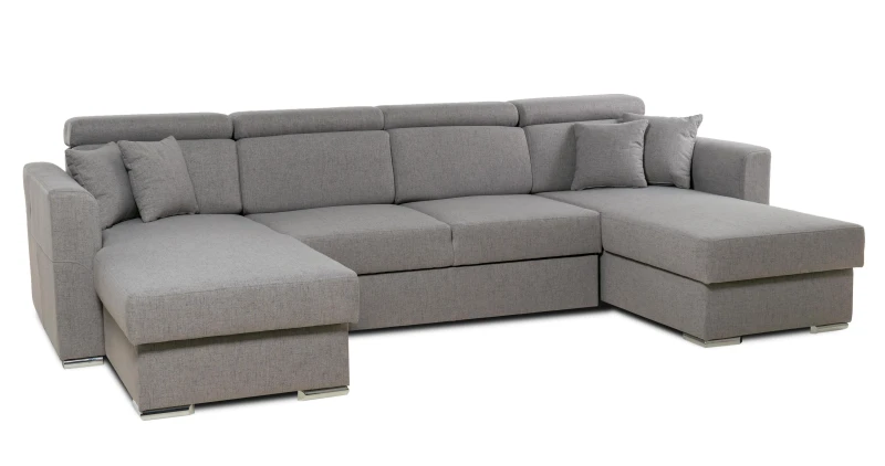Sedací souprava Morrison (ott+2zf+ott), šedá (Cablo 14)