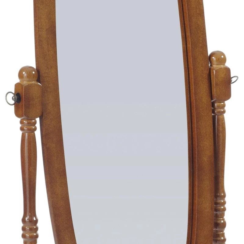 Zrkadlo stojacie, výška 151 cm Orech