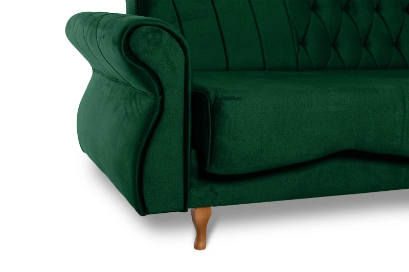 Sedacia súprava Panama 3+1+1, zelená (Monolith 37)