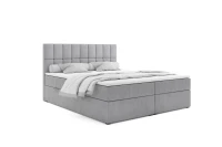 Postel Boxspring Carlo, 200x160, šedá (Mono 244)