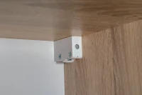 Kuchyňská linka Monika 120, dub sonoma (U7 satyna/sonoma)