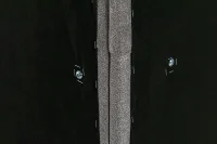 Posteľ Leo s čelami, 90x200, sivá (A55, 90cm, deska/ella, noha E), pravá