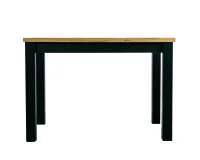 Jedálenský stôl COBALT 110x70 - dub wotan / čierna