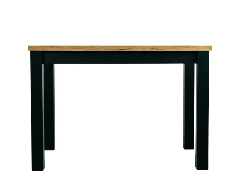 Jídelní stůl COBALT 110x70 - dub wotan / černá