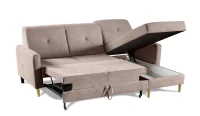 Rohová sedací souprava Scandi NEW, stříbrná (diosa 08)