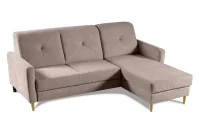 Rohová sedací souprava Scandi NEW, stříbrná (diosa 08)