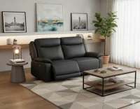 Kožená pohovka CONTINENTAL s elektrickou funkciou relax 2P