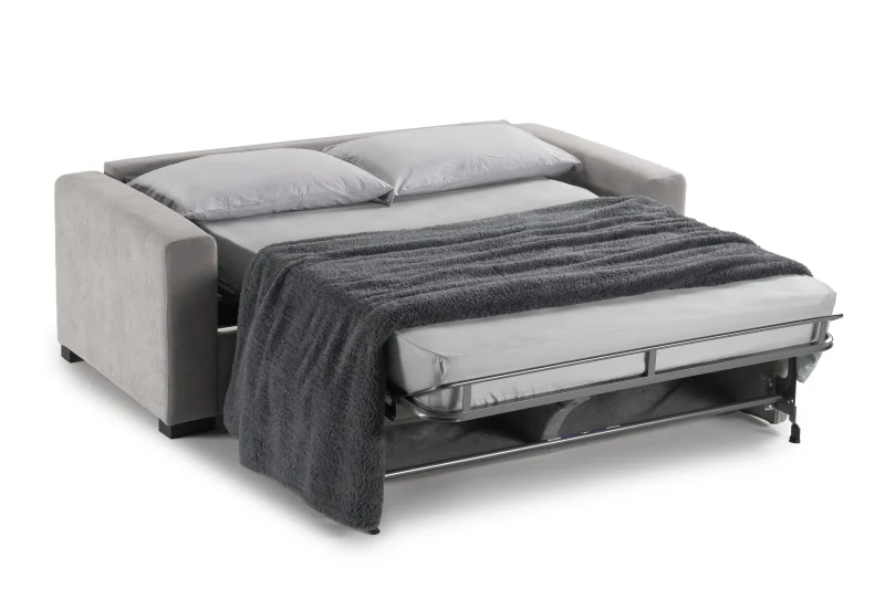 Pohovka na každodenné spanie ASTI s rozkladom, sv. sivá (plutone 26), 140