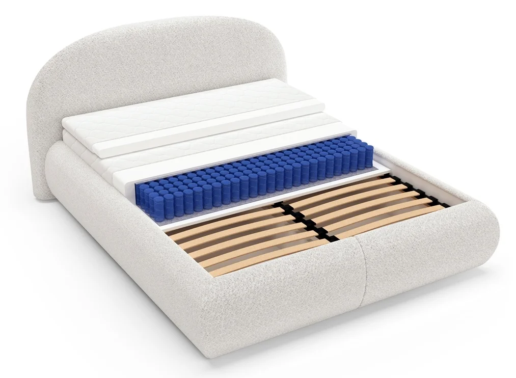 Dizajnová čalúnená posteľ MOET