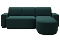 Rohová sedací souprava RUBY, tm. zelená (enjoy 35)