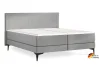 Šedá kontinentální postel Emma Elite boxspring Komfort 200x180