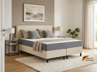 Kontinentálna posteľ Emma Classic boxspring ONE 200x180 krémová