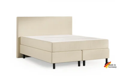 Kontinentálna posteľ Emma Classic boxspring Flip 200x180 krémová