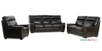 Kožená sedacia súprava KLAUS 3+2+1