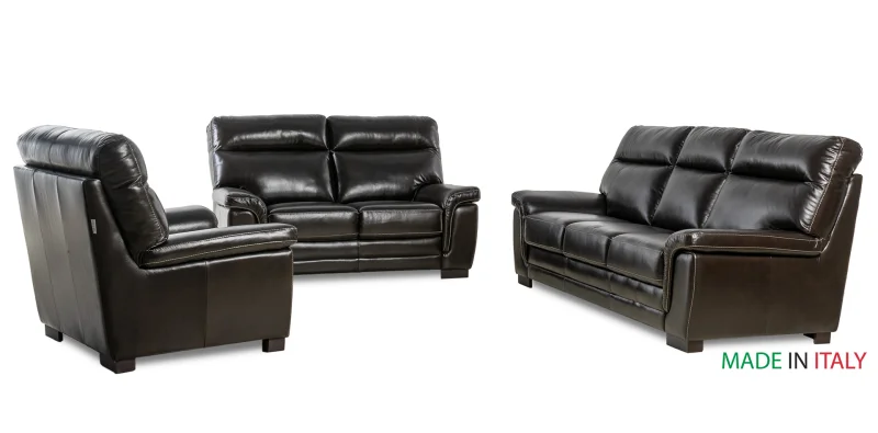 Kožená sedacia súprava KLAUS 3+2+1