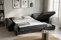 Rohová sedacia súpravana každodenné spanie FELYNE br. FELYNE s rozkladom