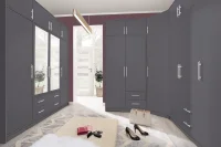 Šatní skříň Smart rohová Kašmír