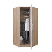 Šatní skříň Smart rohová Kašmír