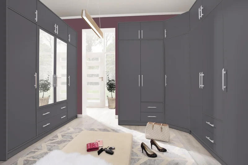 Šatní skříň Smart rohová Kašmír