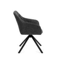 Jídelní židle LOREN tmavě šedá