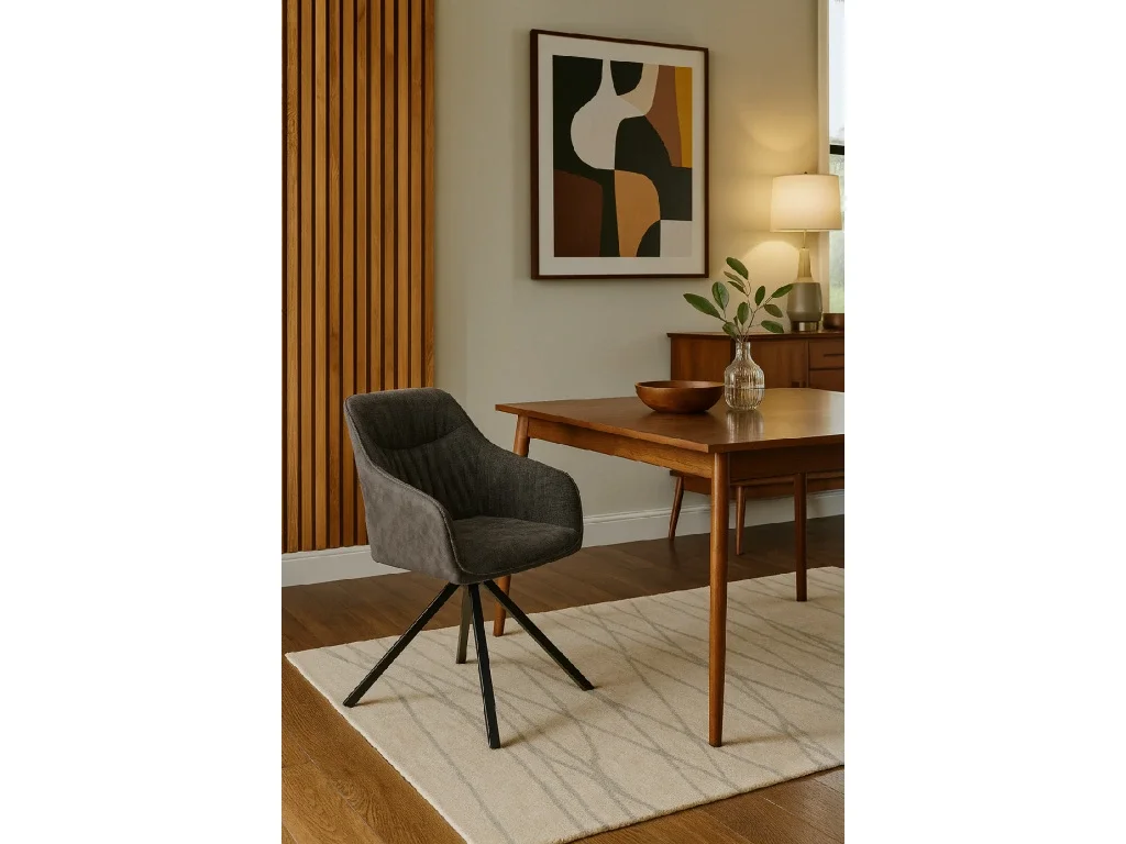 Jídelní židle LOREN tmavě šedá