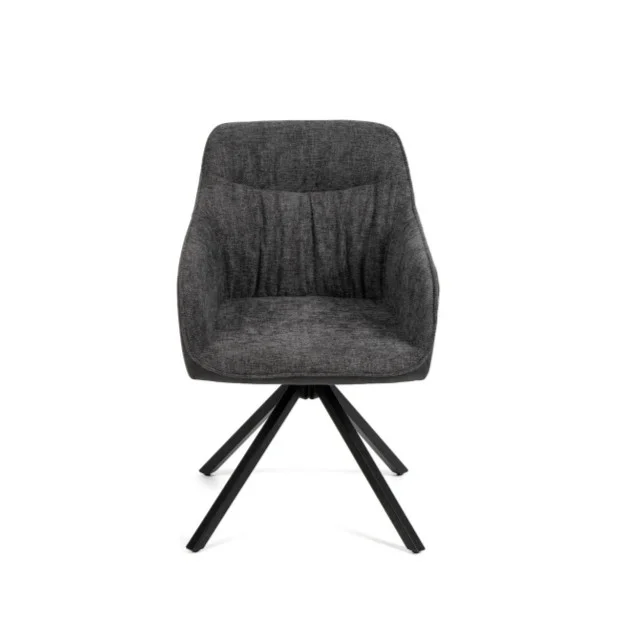 Jedálenská stolička LOREN tmavo šedá