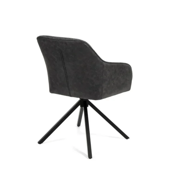 Jedálenská stolička LOREN tmavo šedá