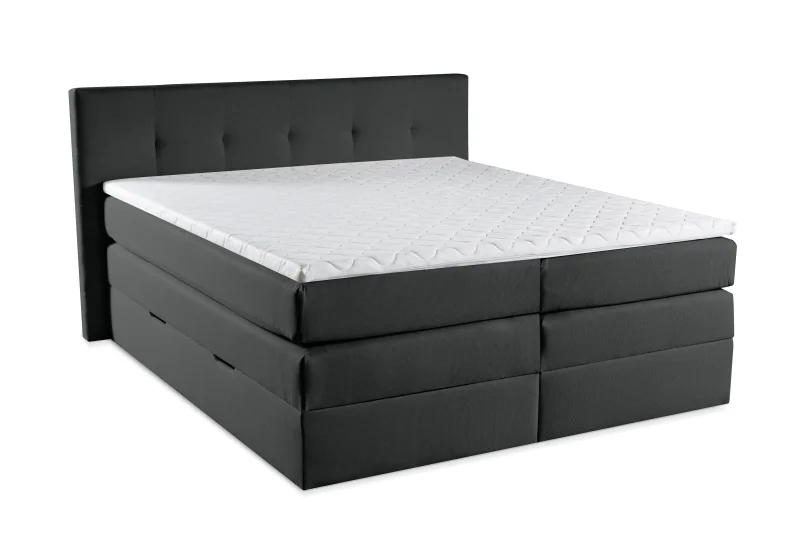 Kontinentálna boxspring posteľ AMBER