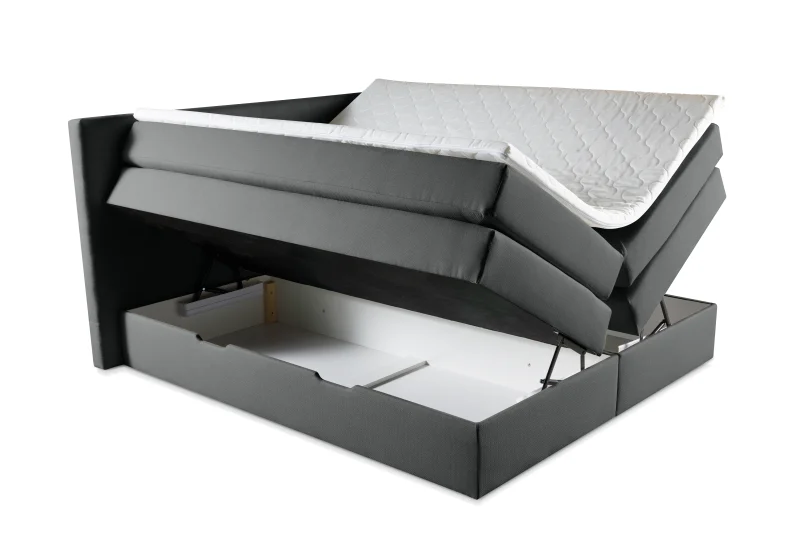 Kontinentálna boxspring posteľ AMBER