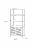 Bambusová skříňka STRADO