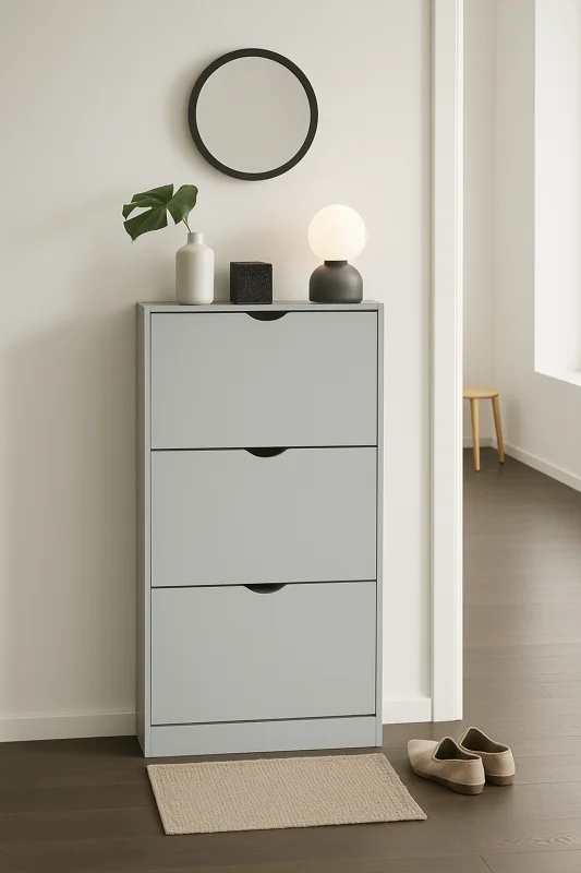 Botník LUNARO 3 šedá