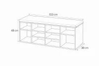 Botník SIVIO 103 cm