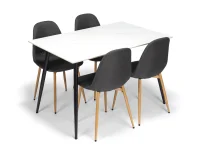 Jídelní stůl CERAMON 120 bílá