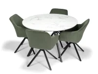 Jídelní stůl GYRUS 120 bílá