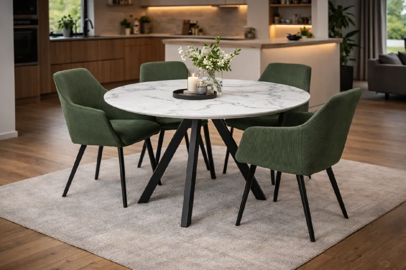 Jídelní stůl GYRUS 120 bílá