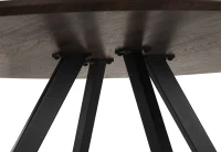 Jídelní stůl GYRUS 120 hnědá